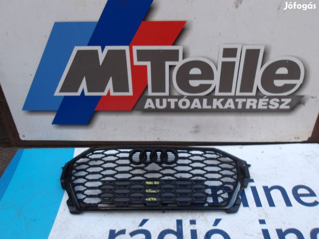 [GYÁRI BONTOTT] ELSŐ LÖKHÁRÍTÓ AUDI Q3 S LINE